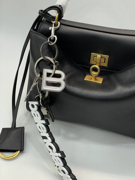 Сумка Balenciaga женский кожа черный 150386-2