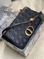 Сумка Christian Dior женский кожа черный 74032-3