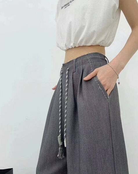 Брюки Maison Margiela женский графитовый 192100-3