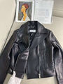 Куртка Saint Laurent женский кожа черный 196526-6