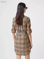 Платье Burberry женский бежевый 58727-2