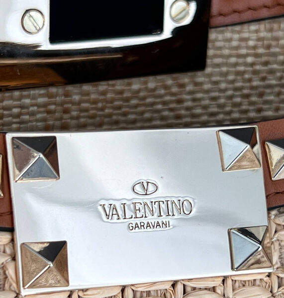 Сумка Valentino женский кожа бежевый 150939-6