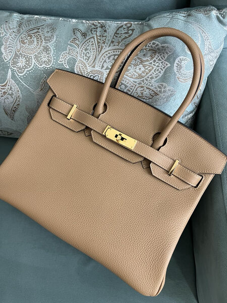 Сумка Hermès Birkin 30 женский кожа 140088-4