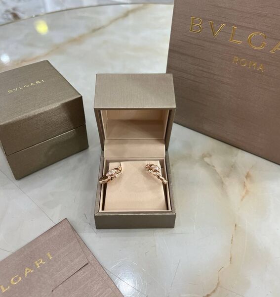 Серьги Bvlgari золотой 176052
