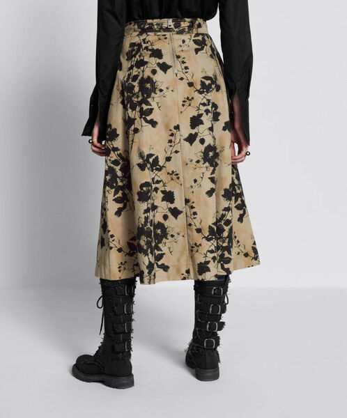 Юбка Christian Dior женский бежевый 145066