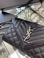 Сумка Saint Laurent женский кожа черный 97715-4