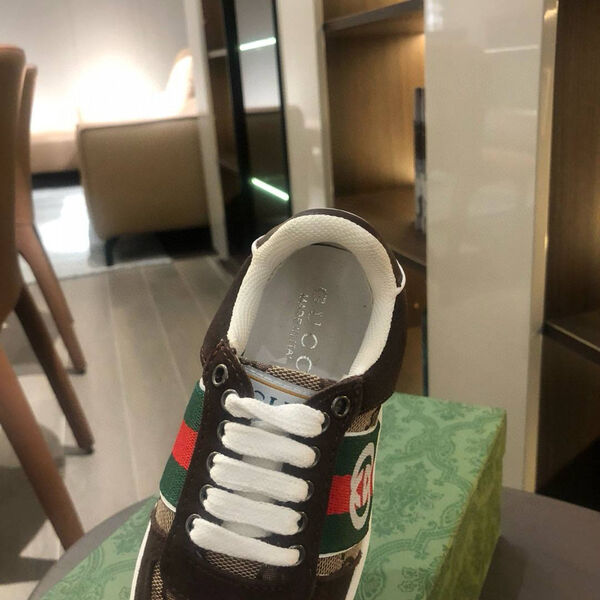 Детские кроссовки Gucci текстиль 179606-3