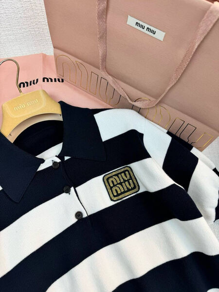 Поло Miu Miu женский черный 144994-3