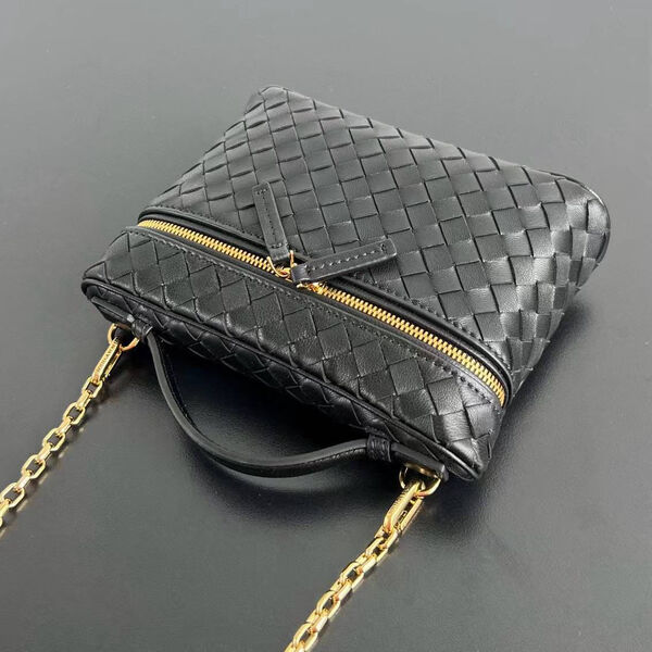Сумка Bottega Veneta женский кожа черный 201452-4