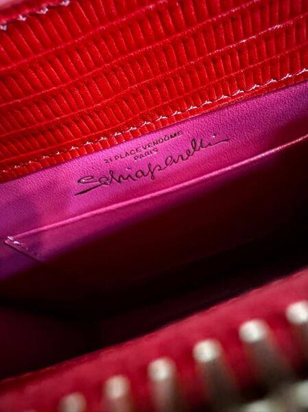 Сумка Schiaparelli женский кожа бордовый 174277-7