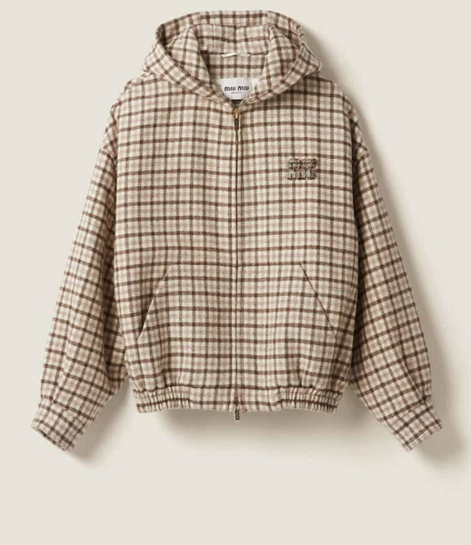 Куртка Miu Miu женский бежевый 137679-4