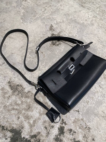 Сумка Balenciaga женский кожа черный 194547-7