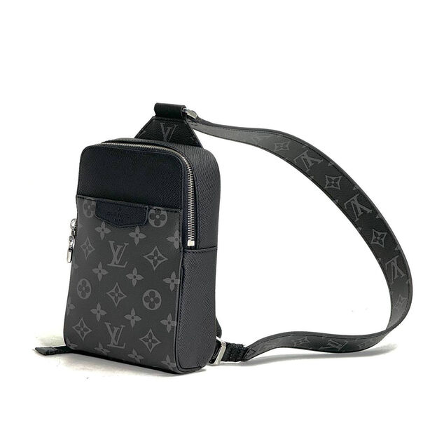 Мужская сумка слинг Louis Vuitton мужской кожа черный 149934