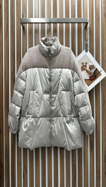Пуховик Loro Piana женский графитовый 164984-4