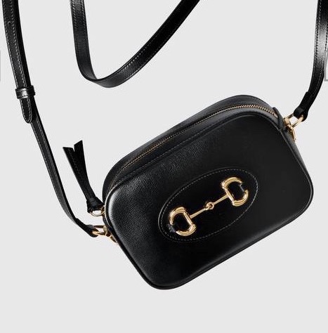 Сумка Gucci женский кожа черный 142195