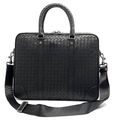 Мужской портфель Bottega Veneta мужской кожа черный 150105-1