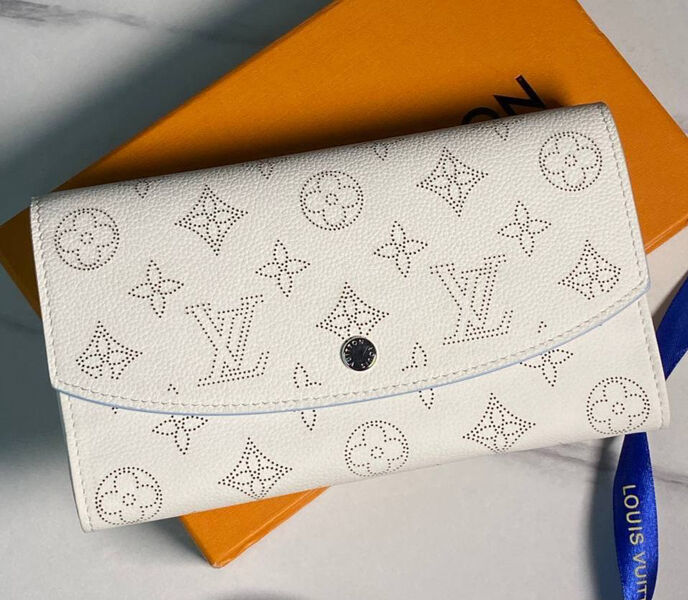 Кошелек Louis Vuitton женский кожа белый 187918