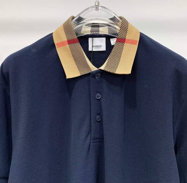 Мужское поло Burberry мужской синий 137141-4