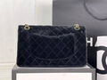 Сумка Chanel 2.55 женский замша черный 129076-5