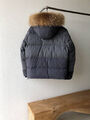 Мужской пуховик Moncler мужской графитовый 167374-3