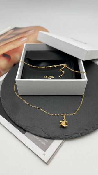 Колье Celine бронзовый 175923