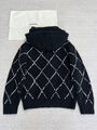 Худи Chanel женский вязаная ткань черный 132688-3