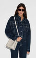 Сумка Gucci Emble женский канва графитовый 184933-2