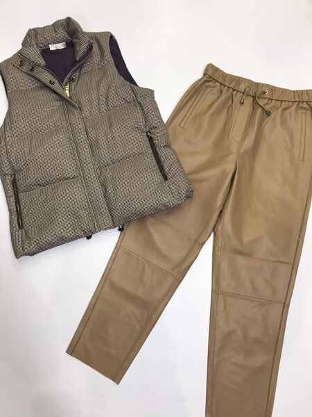Жилет Brunello Cucinelli женский бежевый 22270-2