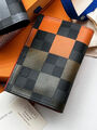 Мужская обложка на паспорт Louis Vuitton мужской канва черный 115313-2