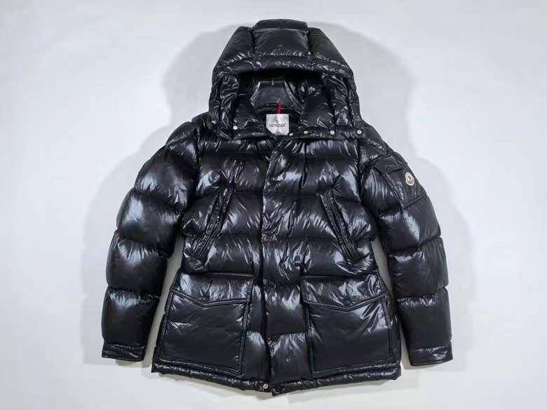 Мужской пуховик Moncler мужской черный 166519-3