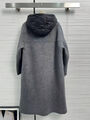Пальто Prada женский графитовый 129681-3