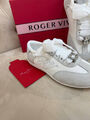 Кроссовки Roger Vivier женский замша графитовый 200617-2