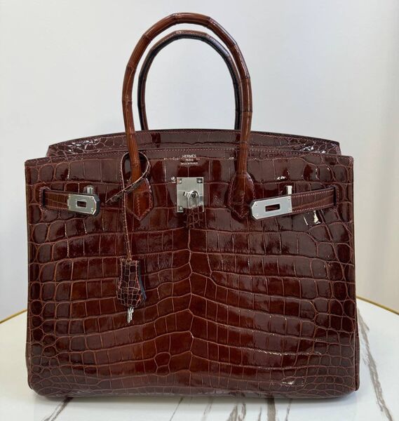Сумка Hermès Birkin 35 женский кожа 162971