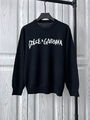 Мужской свитер Dolce&Gabbana мужской вязаная ткань черный 126780-2