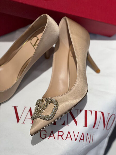 Туфли Valentino женский бежевый 104235-2