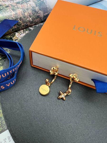 Серьги Louis Vuitton бронзовый 175531-2