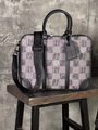 Мужской портфель Louis Vuitton мужской кожа черный 52093-2