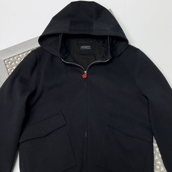 Мужской костюм Kiton мужской черный 136889-4