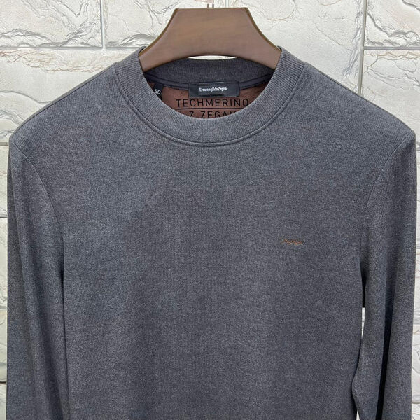 Мужской свитшот Zegna мужской графитовый 104124-2