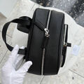 Мужской рюкзак Prada мужской кожа черный 190568-2
