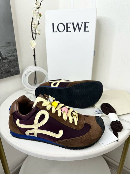 Кроссовки Loewe женский замша 173883-6