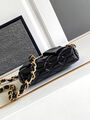 Сумка Chanel женский кожа черный 154666-6