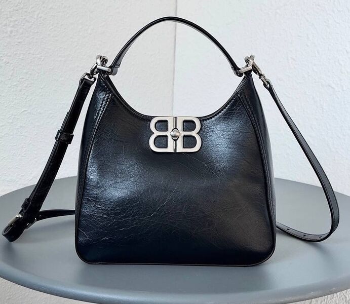 Сумка Balenciaga женский кожа черный 165826