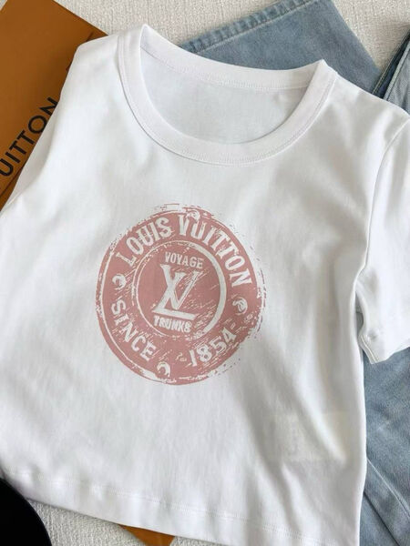 Футболка Louis Vuitton женский белый 187565-2