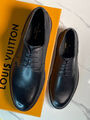 Мужские туфли Louis Vuitton мужской кожа черный 172939-8