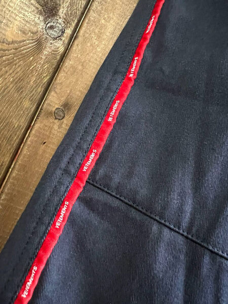 Мужские брюки Vetements мужской синий 194466-6