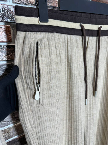 Мужской костюм Brunello Cucinelli мужской бежевый 157052-8