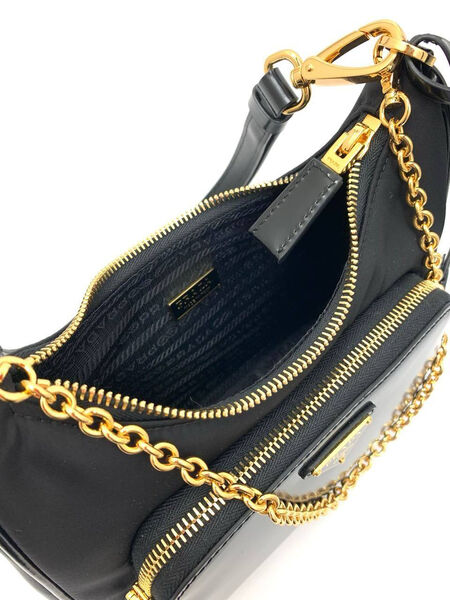 Сумка Prada женский кожа черный 137801-7