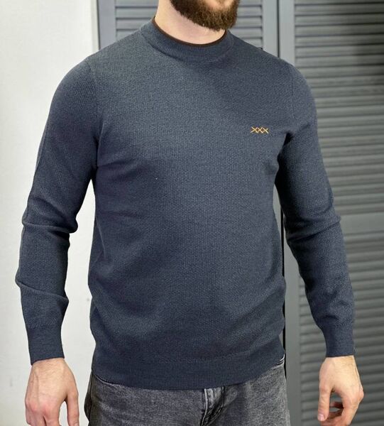 Мужской свитер Zegna мужской графитовый 125379