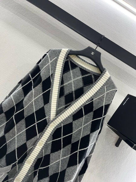 Кардиган Gucci женский вязаная ткань черный 199132-6